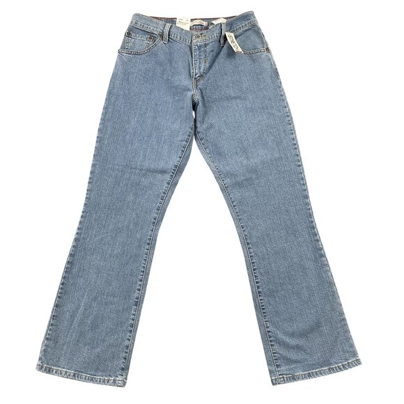 NWT Y2K Levis 550 Jeans Womens 6 Relaxed Bootcut Stretch Denim - Picture 1 of 9